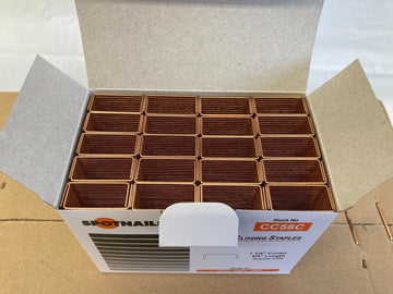 TTSC58 Carton Closing Staple 1-1/4" Crown x 5/8" Leg 20,000 ( Case ) CC58C C5/8